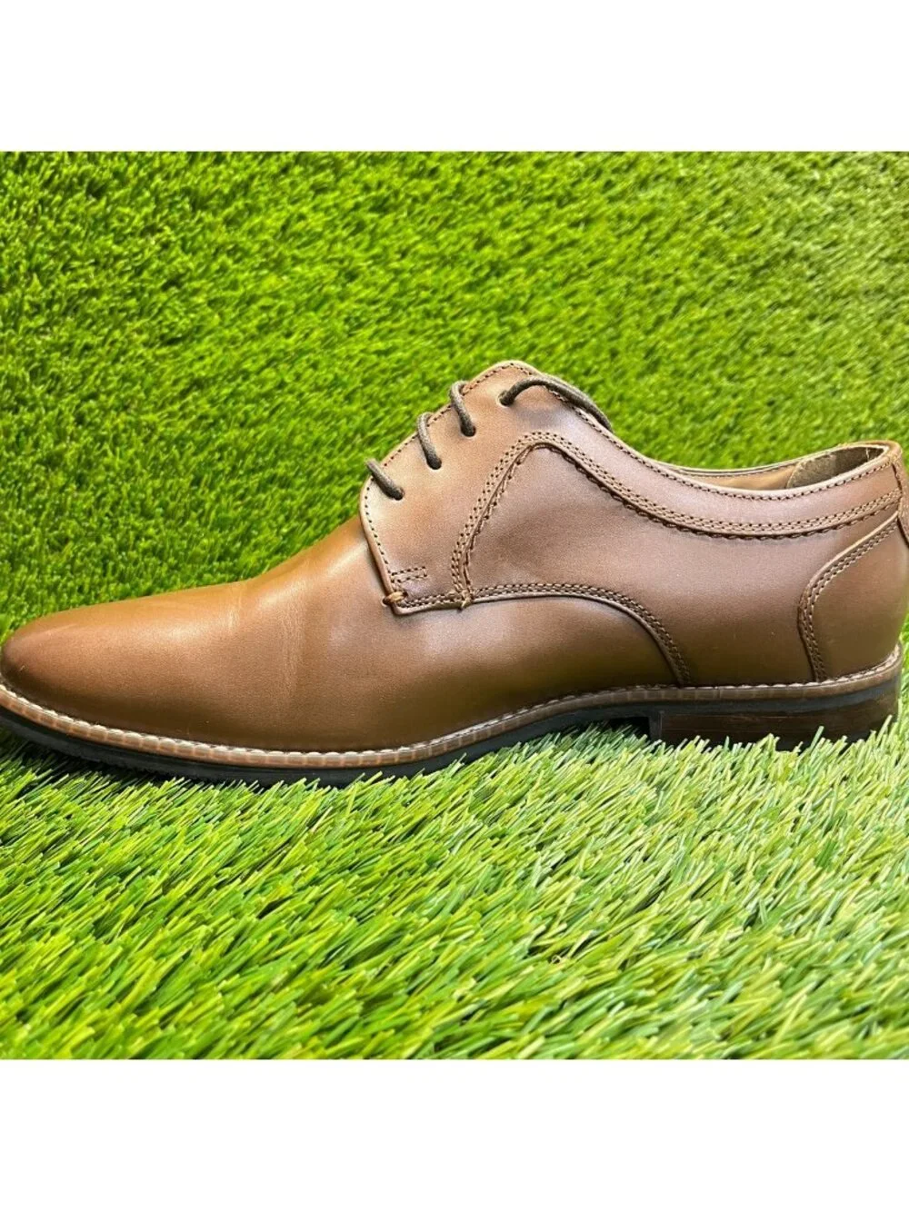 Nunn Bush Westwood Mens Size 10 Brown Casual Classic Leather Oxford Dress Shoes